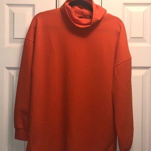 Oversized Orange turtleneck